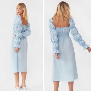 Micheline Sleeper Dress in Blue Size XL